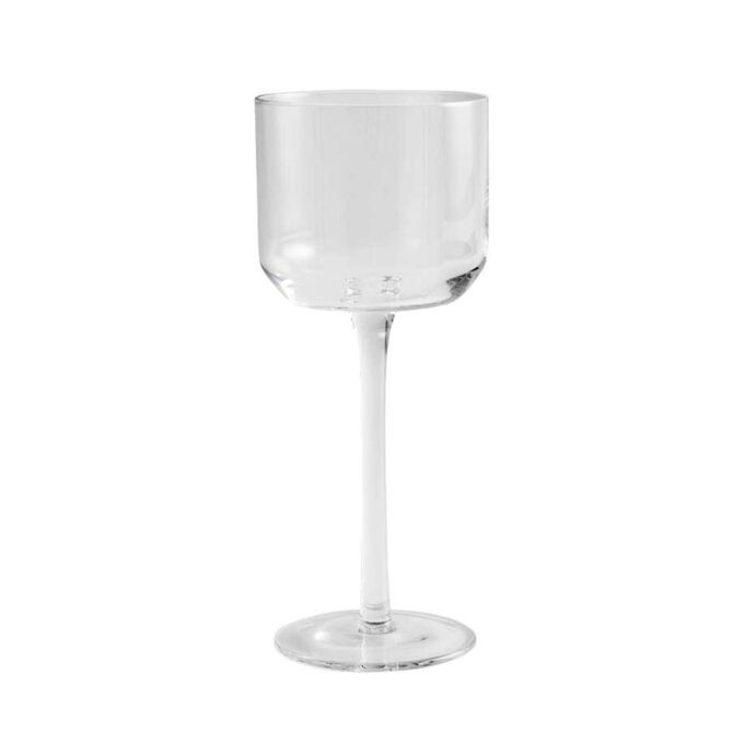 Nordal Retro white wine Glass Clear